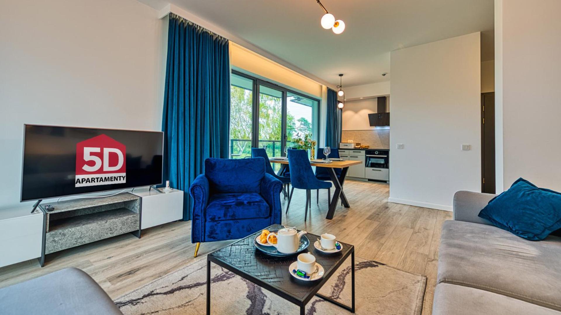 208 Z 2 Sypialniami I 2 Lazienkami Przy Plazy - 5d Apartment Niechorze